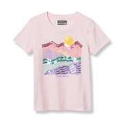 Girls Graphic Ss T-Shirt - BLUSH
