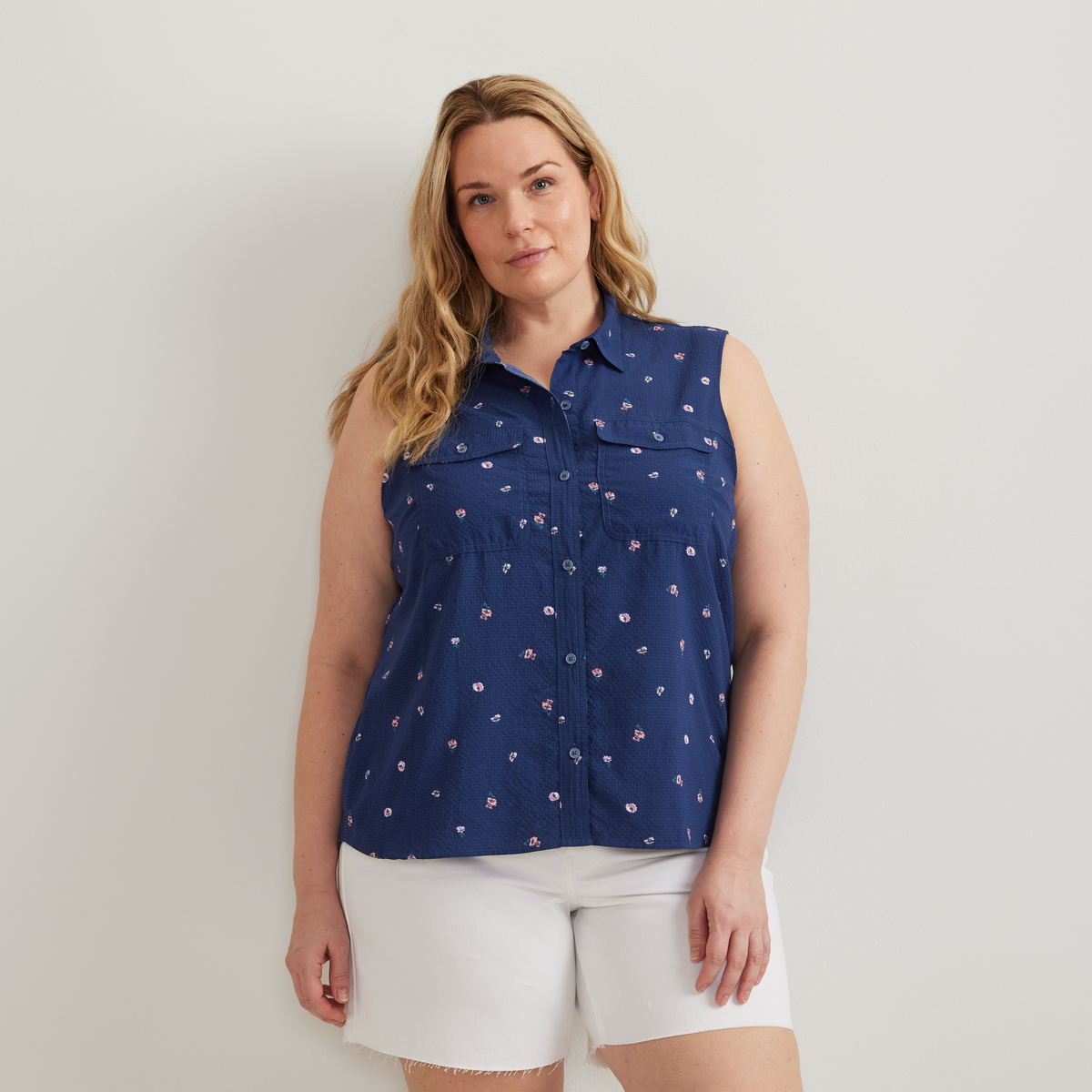 Women's Mountain 3.0 Sleeveless Shirt - Print
