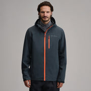 Men's Cloud Cap Waterproof Stretch Hooded Rain Jacket - Storm