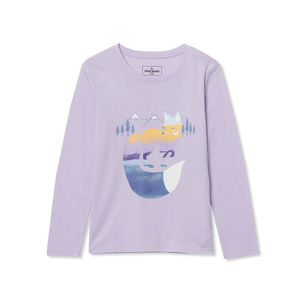Girls Graphic Long Sleeve Tee