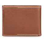 EB Signature Top Stitch Leather Passcase Wallet