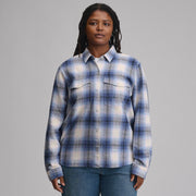 Women's Long-Sleeve Western Button-Down Shirt - Dusk