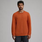 Men's Legend Wash 100% Cotton Long-Sleeve Classic T-Shirt - Picante