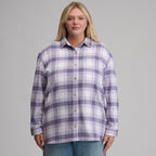 Women's Long-Sleeve Heritage Soft Boyfriend Flannel Shirt