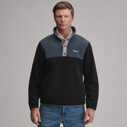 Men's Authentic Outdoor Fleece Snap-Mock Pullover - Storm