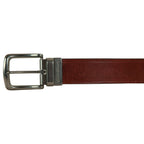 Men's Smooth Leather Reversible Belt