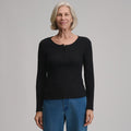 Women's Softline Rib Long-Sleeve Henley