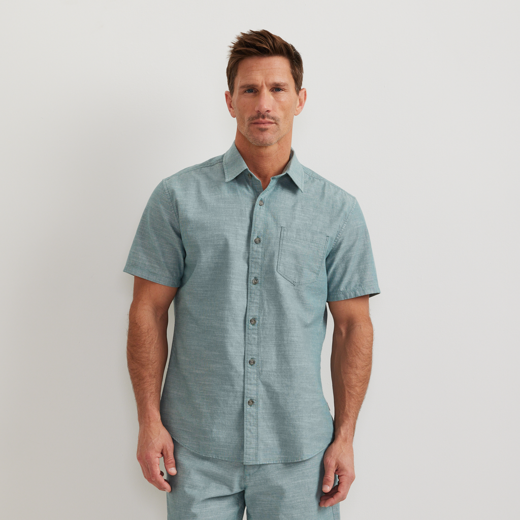 Men's Camano Short-Sleeve Shirt - Solid