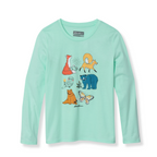 Girls Graphic Long-Sleeve Tee