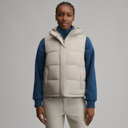 Women's Ketchum Short Down Hooded Vest - DK Fatigue