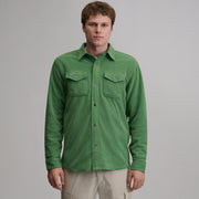 Men's Chutes Microfleece Shirt - Asparagus