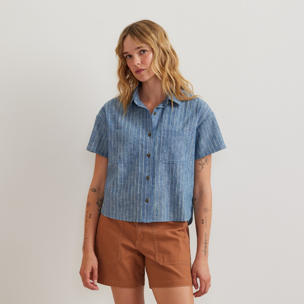 Women's Destination Utility Shirt - Stripe