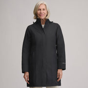 Women's Girl on the Go® Insulated Waterproof Trench Coat - Black