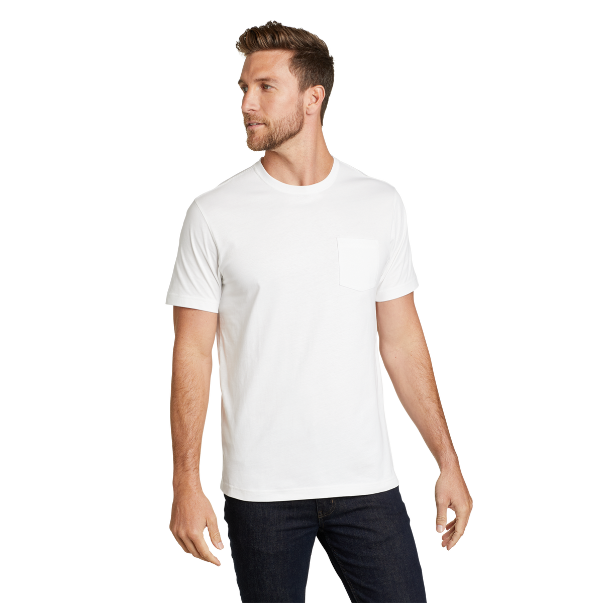 Men's Legend Wash 100% Cotton Short-Sleeve Pocket T-Shirt