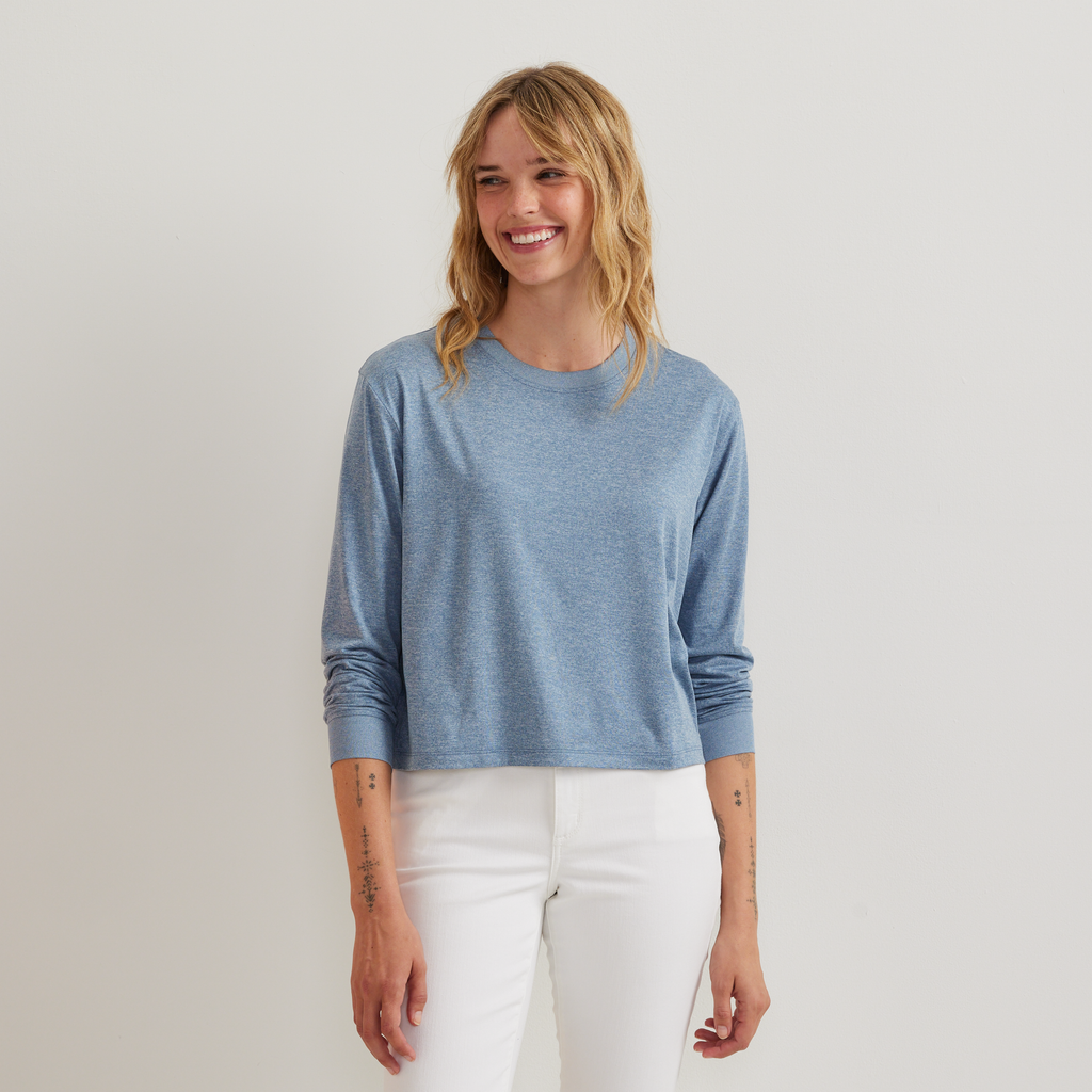 Women's Surreal Travel Long-Sleeve Shirt