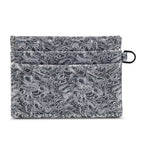 Pioneer Leather And Printed Cotton Canvas Card Case