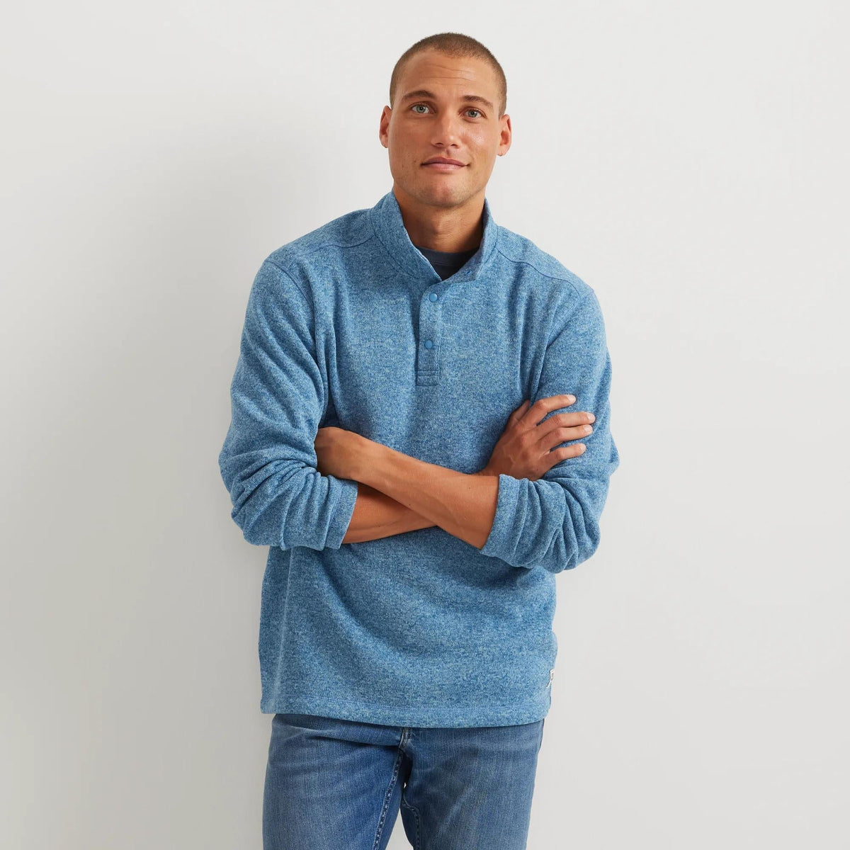 Men's Radiator Fleece 2.0 Snap Mock Pullover