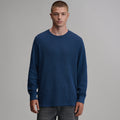 Men's Plaited Waffle Thermal Crew