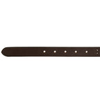 Women's Perforated Pattern Leather Belt