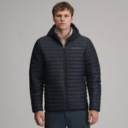 Men's Jacket Microlight Hooded - Black