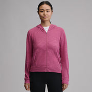 Women's Waverly Cotton Slub Full-Zip Sweatshirt - Dusty Rose