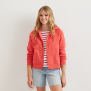 Women's Vintage Soft Full-Zip Hoodie - Rhubarb