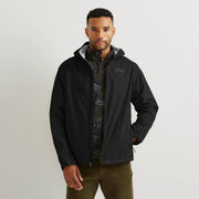 Men's RipPac® Pro Waterproof Hooded Rain Jacket - Black