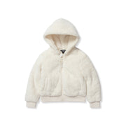 Toddler Quest Fleece Plush Hooded Jacket - CANAL BLUE