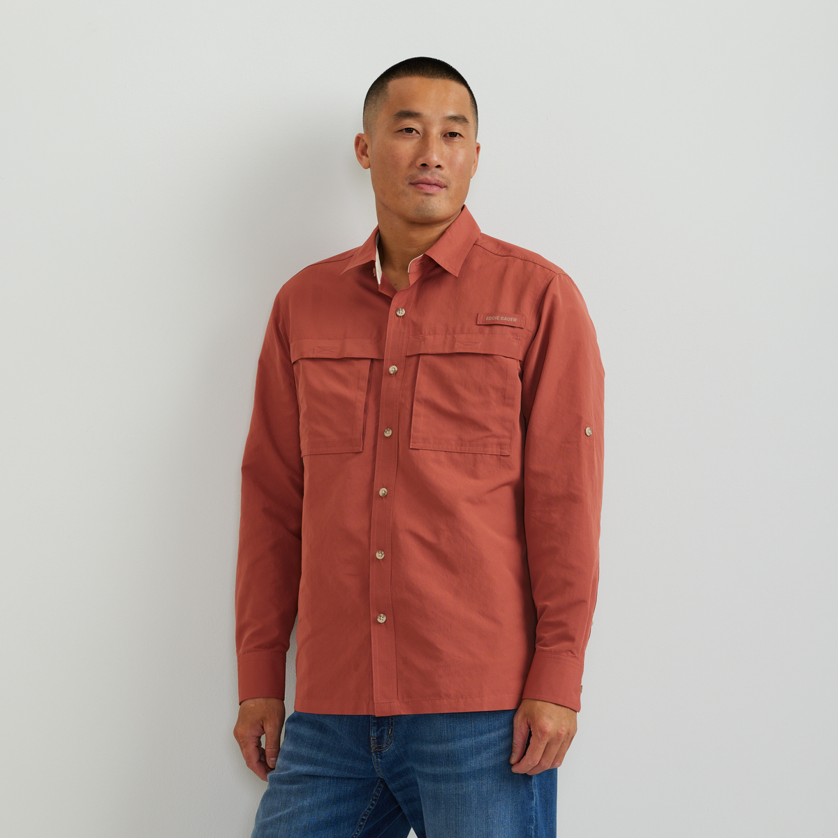 Men's Rainier Long-Sleeve Ripstop Shirt