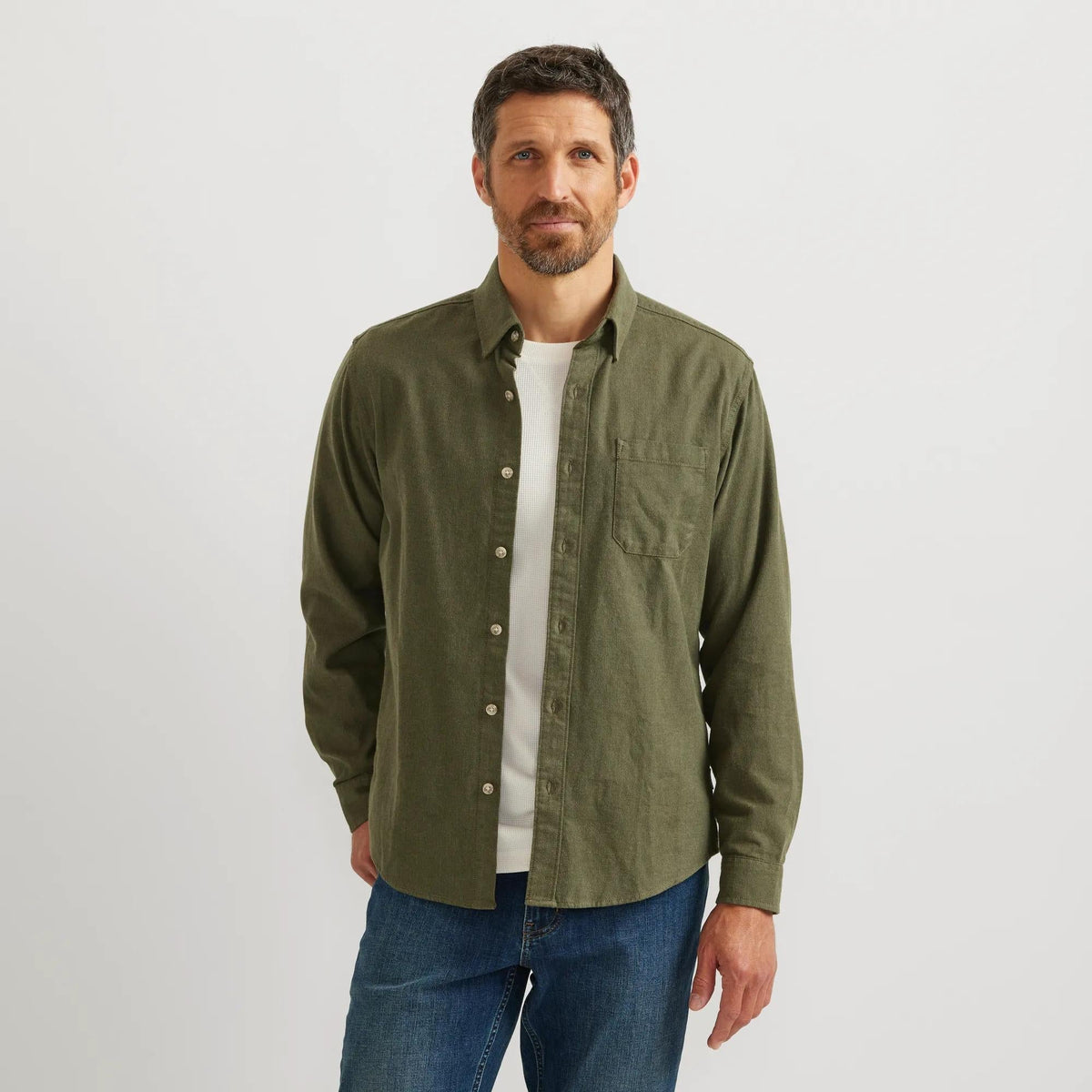 Men's Eddie's Favorite Flannel Classic Fit Shirt - Solid