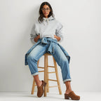 Women's Vintage Soft Pullover Hoodie