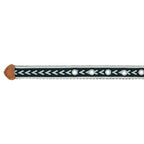 Women's Cascade Woven Belt With Metal Buckle