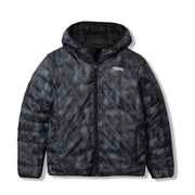 Kids Reversible Cirruslite Down Hooded Jacket - HIGH RISE