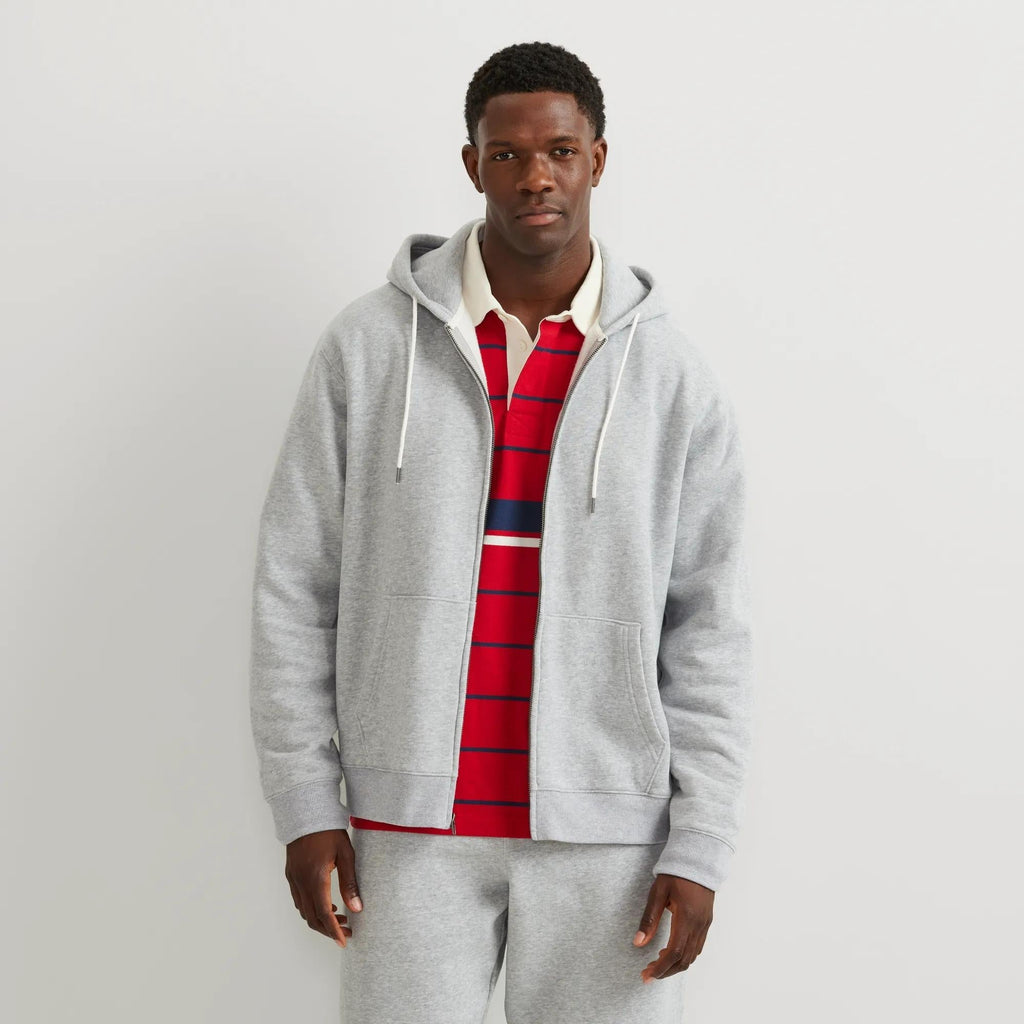 Men's Vintage Soft Full-Zip Sweatshirt