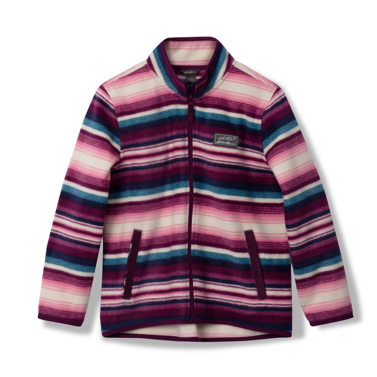 Girls Quest Fleece Full Zip Jacket - Print