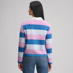 Women's Long-Sleeve Rugby Polo
