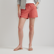 Women's Softened Legend Wash Relaxed Shorts - Tangelo