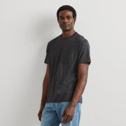 Men's Legend Wash 100% Cotton Short-Sleeve Pocket T-Shirt - Dk Charcoal Htr
