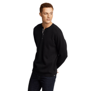 Men's Eddie's Favorite Ultrasoft Thermal Henley - Blackcherry