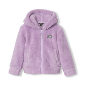 Infant Quest Fleece Plush Hooded Jacket - PASTEL LILAC