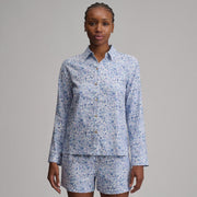Women's Long-Sleeve Softened Sleep Shirt - Orchid