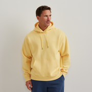 Men's Vintage Soft Pullover Hoodie - Yellow
