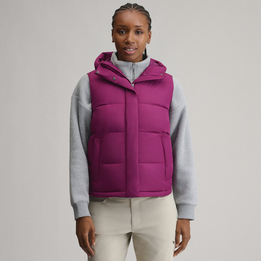 Women's Ketchum Short Down Hooded Vest