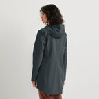 Women's Cloud Cap Waterproof Stretch Hooded Rain Parka