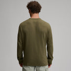 Men's Birds Eye Long-Sleeve Thermal Henley