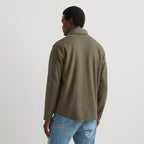 Men's Faux Shearling-Lined Thermal Shirt