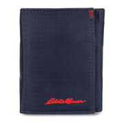 Companion Ripstop Nylon Trifold Wallet - Navy