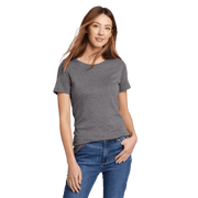 Women's Favorite Short-Sleeve Crew T-Shirt - Med Htr Gray