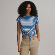 Women's Temp Lite Tie Front Tank - Blue