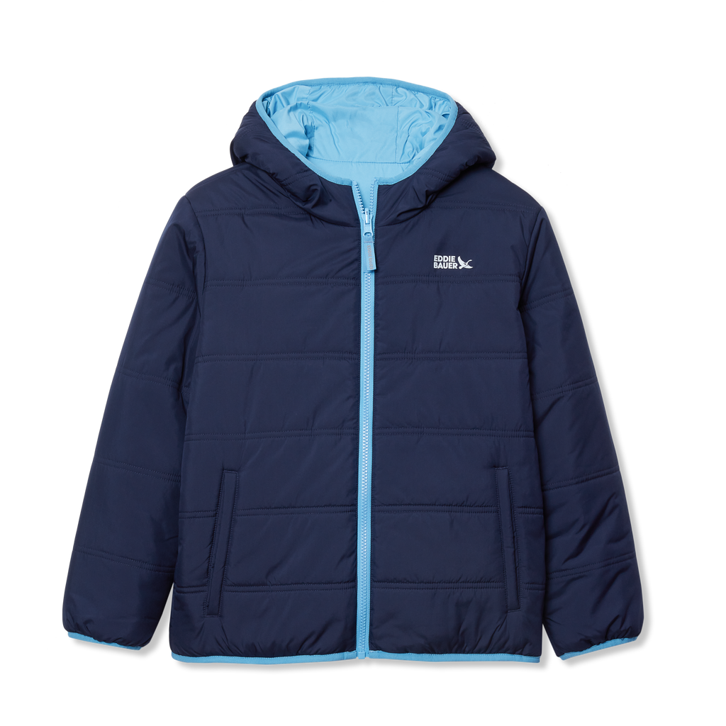 Girls Deer Harbor Reversible Hooded Jacket